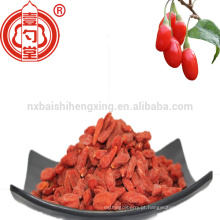 Baixo preço ningxia grau A secado goji 250 tamanho grande com sabor doce